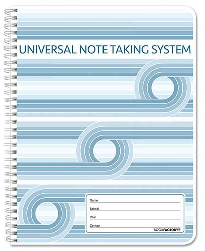 Tomando Nota Sistema Bookfactory Universal (cornell Notes) /