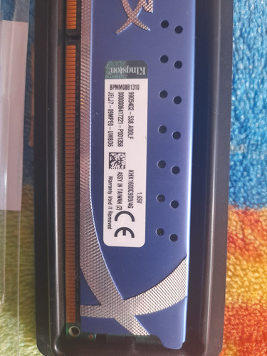 Ram Ddr3 4gb Kingston Genesis- Adata Xpg Drr3 4gb 2/1600mhz (Usado)
