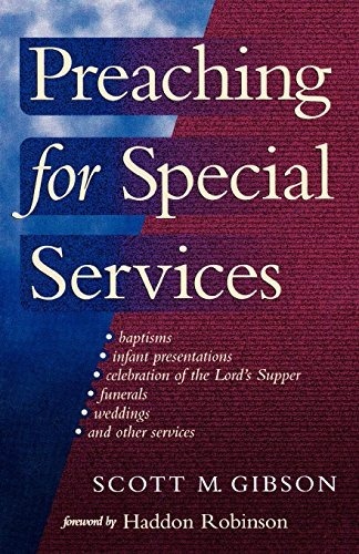 Preaching For Special Services