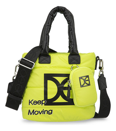 Bolsa Tote Cloe Ofrani Chico Color Amarillo