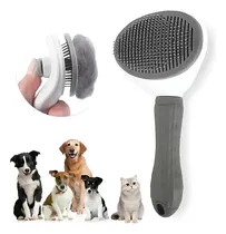 Comprar Cepillo Peine Para Perros Gatos Con Expulsor Pelos Limpieza