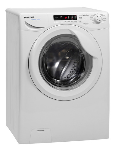 Imagen 3 de 3 de Lavarropas automático Longvie Eurodesign L18010 blanco 8kg 220 V