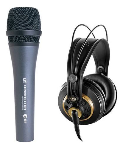 Sennheiser E835 Micrófono Dinámico Cardioide Con Auriculares