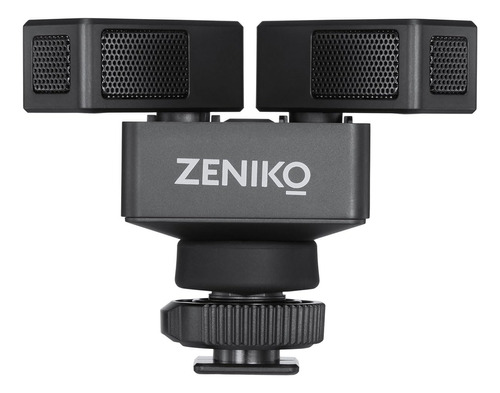 Zeniko Oc-d1 Microfono Estereo De Doble Escopeta Para Camara