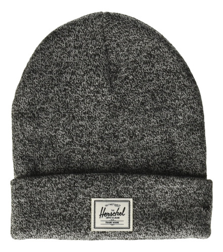 Herschel Gorro Elmer Hombre, Negro Jaspeado, Talla Única