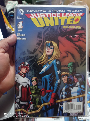 Cómic Dc En Inglés Justice League United No.1 The New 52  4