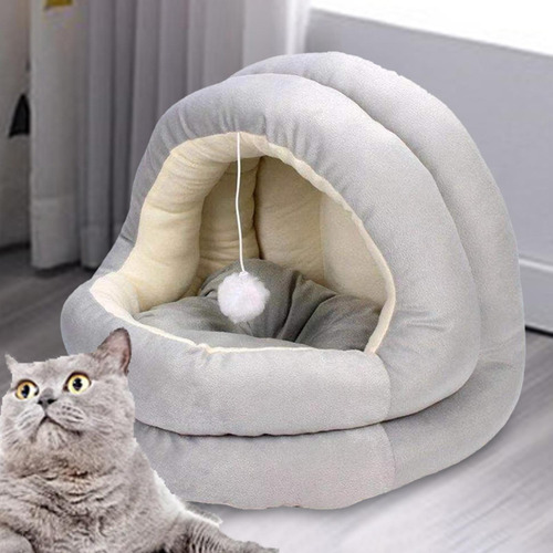 Cama Para Tienda De Campaña Para Gatos, Bola Interactiva, L