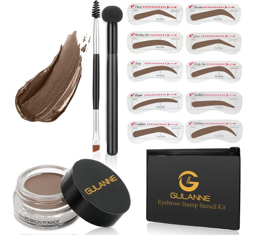 Kit De Plantillas De Sellos Para Cejas Perfectas Para Cejas