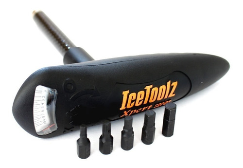 Torquímetro Ferramenta Bike Ice Toolz E219 3-10nm 5ponteiras