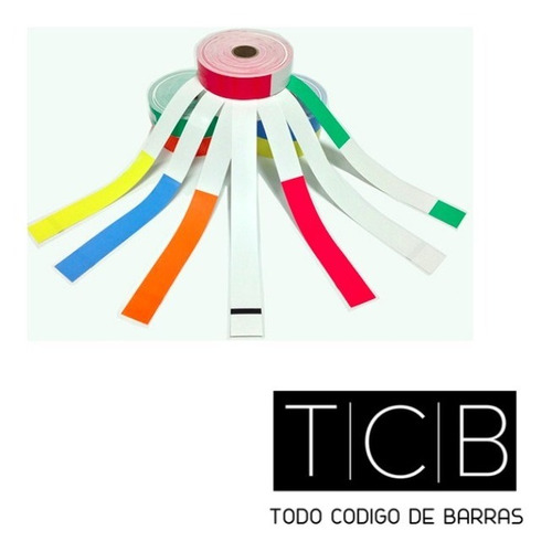 Imagen 2 de 5 de Rollo Pulseras Termicas Impresion Ultimo Id Lite X500