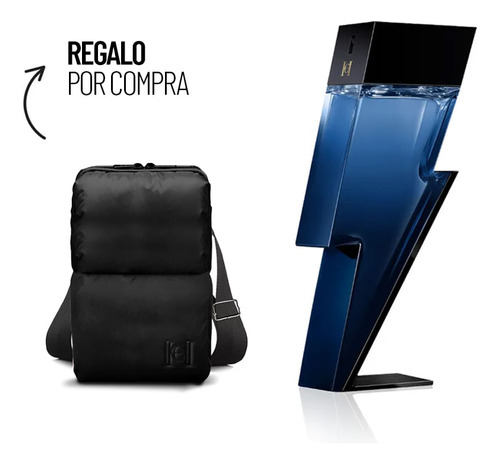 Kit Perfume De Hombre Carolina Herrera Bad Boy Cobalt Edp 50