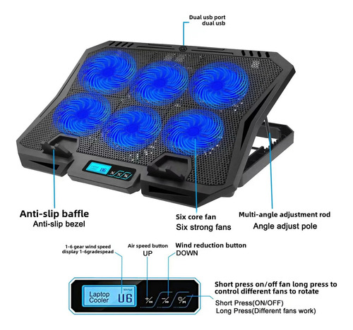 --n191 - Ventilador Con Soporte Base De Radiador Para Comput