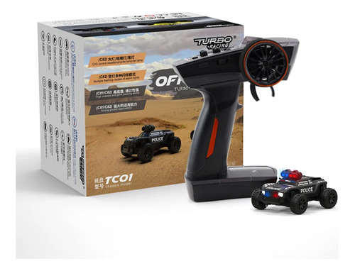 Camión Todoterreno Turbo Racing 1:76 C82 Mini Rc Full Pro [u