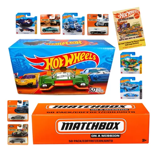 Hot Wheels Basic Auto paquete de 50 (el empaque puede variar)