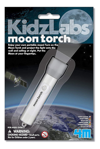 3808 Kidzlabs Moon Torch Proyector Astronomía Ciencia ...