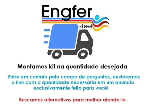Dobradiça Aço Com Mola Fechamatic Escovada - 21 Unidades