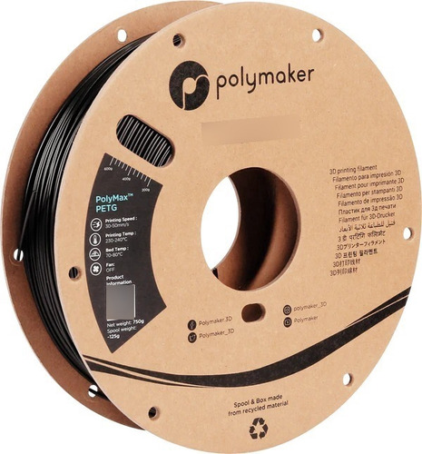 Filamento Alta Resistencia Polymaker Polymax Petg 1.75mm 