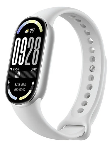 Relógio Xiaomi Mi Band 10 Global Caixa Prata/cinza