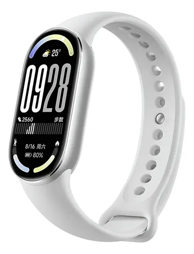 Relógio Xiaomi Mi Band 10 Global Caixa Prata