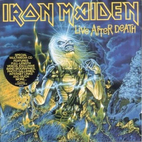 Cd Iron Maiden - Live After Death - Importado Acrílico