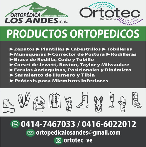 Imagen 1 de 4 de Ortopedica Los Andes C.a. & Ortotec Suministros