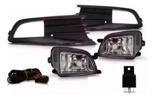 Kit Faros Auxiliares Ant Vw Gol Trend 13/16