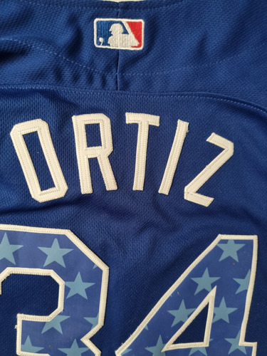Jersey Dama Red Sox Boston Majestic Mlb David Ortiz All Star (Usado)