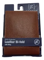 Comprar Cartera Para Hombres Cuero Genuino Protección Rfid George