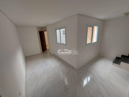 Imagem 4 de 13 de Cobertura Com 2 Dormitórios À Venda, 100 M² Por R$ 380.000,00 - Parque Capuava - Santo André/sp - Co0169
