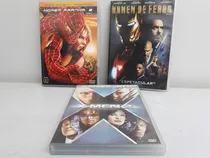 Comprar Homem Aranha 2, X-man 2 E Homem De Ferro 3 Dvds Da Marvel