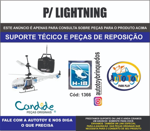 Lightning 1366 - H-18  - Candide - Peças De Reposição