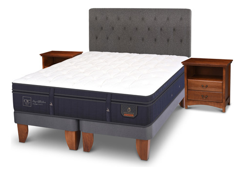 Cama Europea Azul