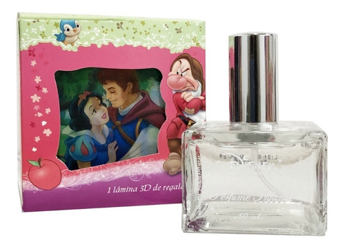 Imagen 1 de 7 de Perfume Disney Princesa Blancanieves En Caja 3d.