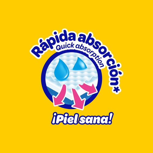 Pañal Tiny M 40 Piezas Género Sin género Talla Mediano (M)