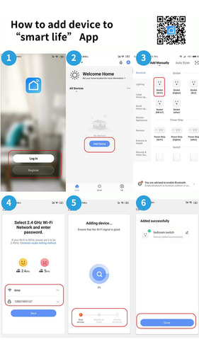 Genérico Tuya-enchufe Inteligente Con Wifi Para Teléfono