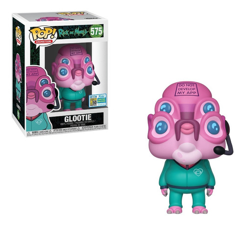 Pop! Rick And Morty: Glootie #575 Sdcc 2019