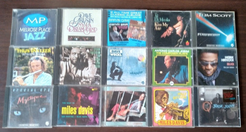 Cds Jazz Classic Promoción Originales Verve Grp Decca H8 