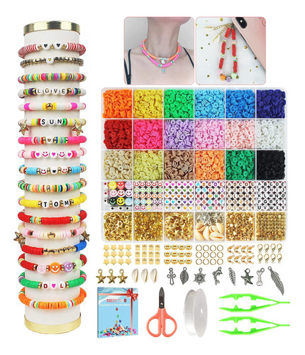 Kit Para Hacer Pulseras De Arcilla C