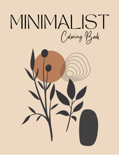 Libro: Minimalist Coloring Book For Adults: 50 Aesthetic Mod