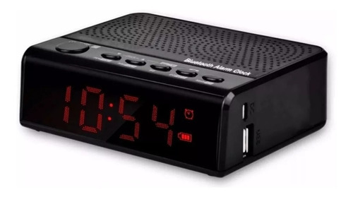 Parlante Radio Reloj Inalámbrico Bluetooth Sonivox Vs-rc153