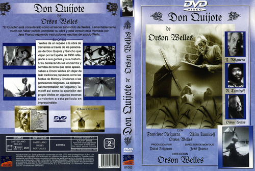  Don Quijote De Orson Welles - Orson Welles -  Dvd