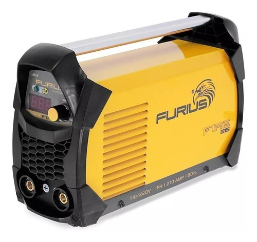 Soldador De Inversor Furius Fire Fw215 - 210a 110/220v