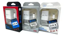Comprar 10 Cargadores 1hora 2a 10w Combinados Para iPhone V8 Tipo C