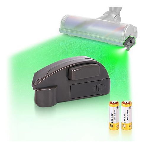 Lámpara Led Para Aspiradora Con Detector De Polvo, Led Verde