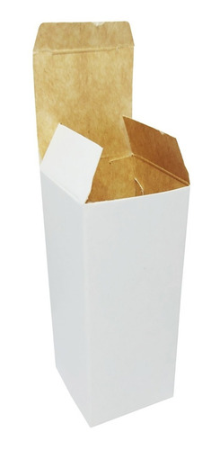 Imagen 3 de 5 de Caja Para Perfume Per7 X 250u Packaging Blanco Madera