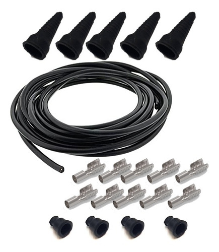 Kit Para Armar Cable De Bujia Motor 4 Cilindros