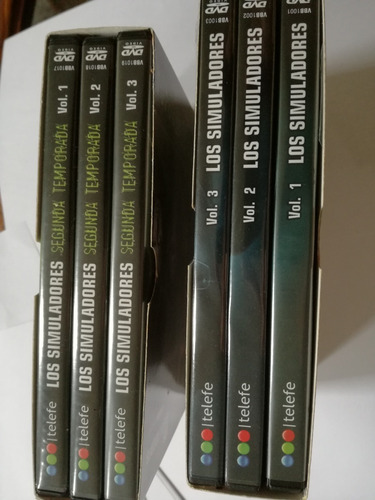 Los Simuladores 1+2 Temporadas 6 Dvds Originales