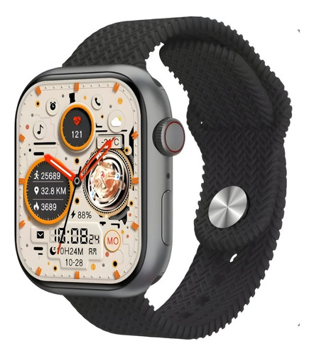 Reloj Hk10 Pro Gpt Amoled 3d Música Llamadas Play Store Ia Negro
