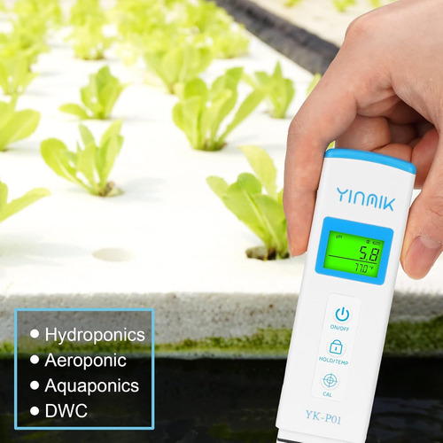 Medidor De Ph Portátil Para Aguas Con Bolsas De Calibracion