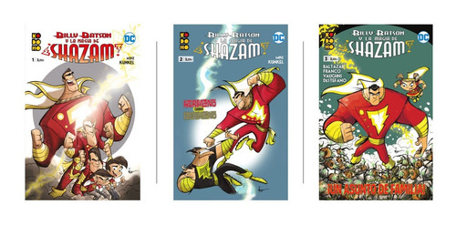 Shazam Pack 3 Tomos (1-2-3)